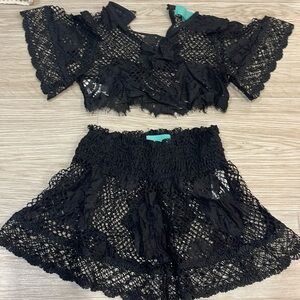 Girl swimsuit cover-up